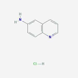 molecular formula C9H9ClN2 B1590206 Quinolin-6-amine hydrochloride CAS No. 53472-17-6