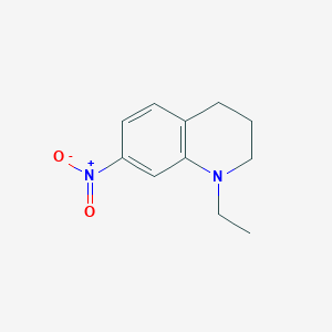 1-Ethyl-7-nitro-1,2,3,4-tetrahydroquinoline