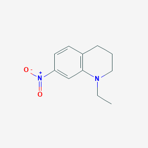 molecular formula C11H14N2O2 B1590207 1-乙基-7-硝基-1,2,3,4-四氢喹啉 CAS No. 57883-28-0