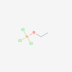 molecular formula C2H5Cl3OSi B159021 Trichloro(ethoxy)silane CAS No. 1825-82-7