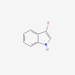 molecular formula C8H6FN B1590210 3-Fluoro-1H-indole CAS No. 66946-81-4