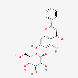 molecular formula C21H20O10 B1590216 Baicalein 6-O-glucoside CAS No. 28279-72-3