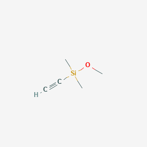 molecular formula C5H10OSi B1590218 Silane, ethynylmethoxydimethyl- CAS No. 32957-38-3