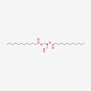 molecular formula C27H52O5 B159022 1,2-Dilauroyl-sn-glycerol CAS No. 60562-15-4