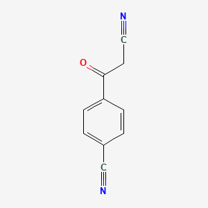 molecular formula C10H6N2O B1590223 4-(2-Cyanoacetyl)Benzonitrile CAS No. 71292-11-0