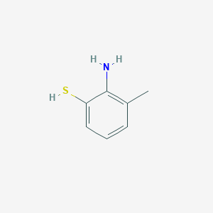 molecular formula C7H9NS B1590230 2-Amino-3-methylbenzenethiol CAS No. 76462-17-4