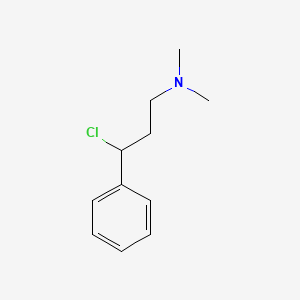 molecular formula C11H17Cl2N B1590231 3-Chloro-N,N-dimethyl-3-phenylpropan-1-amine CAS No. 79130-51-1