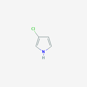 molecular formula C4H4ClN B1590235 3-Chloro-1H-pyrrole CAS No. 69624-11-9