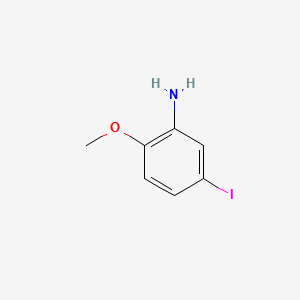 molecular formula C7H8INO B1590238 2-Amino-4-iodoanisole CAS No. 77770-09-3