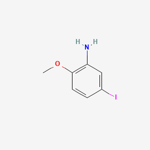 molecular formula C7H8INO B1590238 5-Iodo-2-methoxyaniline CAS No. 77770-09-3