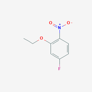 molecular formula C8H8FNO3 B1590239 2-Ethoxy-4-fluoro-1-nitrobenzene CAS No. 28987-44-2