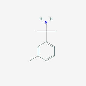 molecular formula C10H15N B1590241 2-(3-Methylphenyl)propan-2-amine CAS No. 30568-40-2