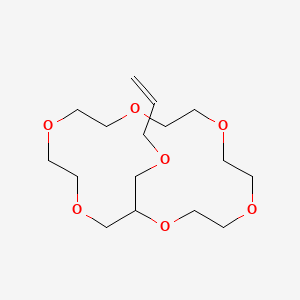 molecular formula C16H30O7 B1590243 1,4,7,10,13,16-Hexaoxacyclooctadecane, 2-((2-propenyloxy)methyl)- CAS No. 84812-04-4