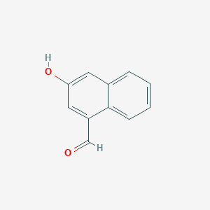 molecular formula C11H8O2 B1590246 3-Hydroxy-1-naphthaldehyde CAS No. 91136-43-5