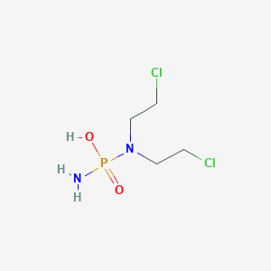 molecular formula C4H11Cl2N2O2P B159025 Phosphoramide mustard CAS No. 10159-53-2