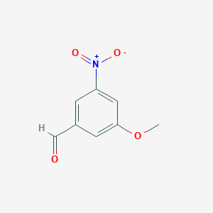 molecular formula C8H7NO4 B1590276 3-甲氧基-5-硝基苯甲醛 CAS No. 354512-22-4