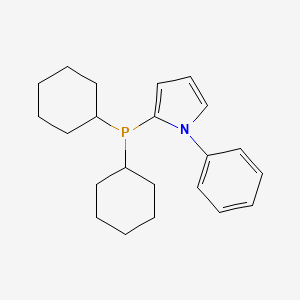 2-(Dicyclohexylphosphino)-1-phenyl-1H-pyrrole