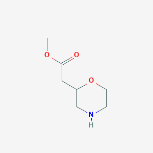 Methyl 2-(morpholin-2-yl)acetate