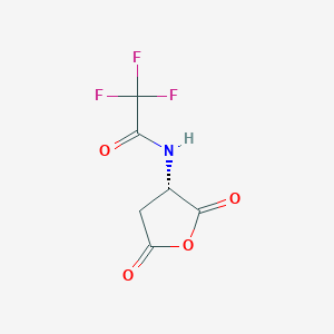 (S)-(-)-2-(Trifluoroacetamido)succinic anhydride