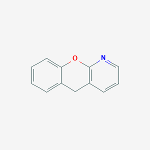 molecular formula C12H9NO B1590287 5H-[1]benzopyrano[2,3-b]pyridine CAS No. 261-27-8