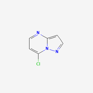molecular formula C6H4ClN3 B1590288 7-Chloropyrazolo[1,5-A]pyrimidine CAS No. 58347-49-2