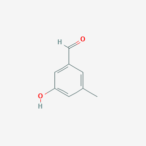 molecular formula C8H8O2 B1590290 3-Hydroxy-5-methylbenzaldehyde CAS No. 60549-26-0