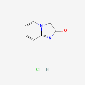 molecular formula C7H7ClN2O B1590291 咪唑并[1,2-a]吡啶-2(3H)-酮盐酸盐 CAS No. 52687-85-1