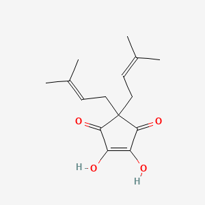 molecular formula C15H20O4 B1590293 Hulupinic Acid CAS No. 1891-42-5