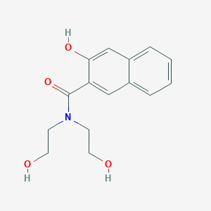 3-Hydroxy-N,N-bis(2-hydroxyethyl)-2-naphthamide