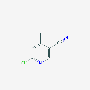 B1590304 6-Chloro-4-methylnicotinonitrile CAS No. 66909-35-1