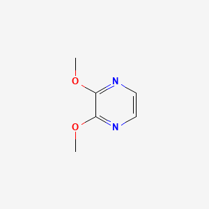 molecular formula C6H8N2O2 B1590305 2,3-二甲氧基吡嗪 CAS No. 68468-30-4