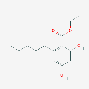 Ethyl 2,4-dihydroxy-6-pentylbenzoate