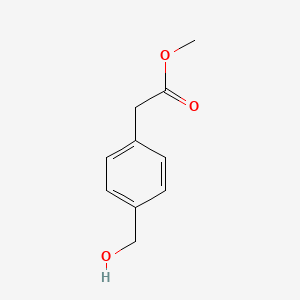 B1590314 Methyl 2-(4-(hydroxymethyl)phenyl)acetate CAS No. 155380-11-3
