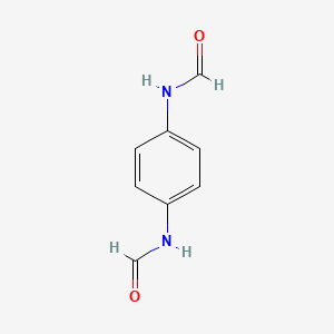 molecular formula C8H8N2O2 B1590317 N-(4-甲酰基苯基)甲酰胺 CAS No. 6262-22-2