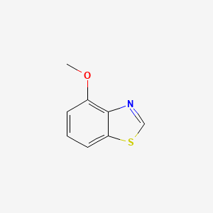 molecular formula C8H7NOS B1590321 4-Methoxy-1,3-benzothiazole CAS No. 3048-46-2
