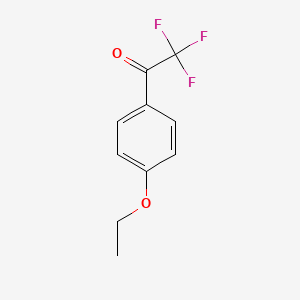 molecular formula C10H9F3O2 B1590323 1-(4-Ethoxyphenyl)-2,2,2-trifluoroethanone CAS No. 26902-76-1