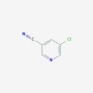 molecular formula C6H3ClN2 B1590324 5-Chloro-3-cyanopyridine CAS No. 51269-82-0