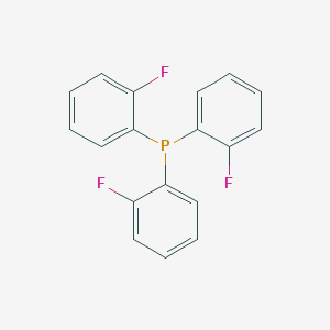 molecular formula C18H12F3P B1590335 Tris(2-fluorophenyl)phosphine CAS No. 84350-73-2