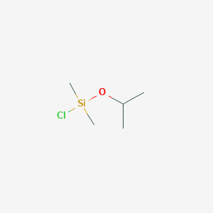 molecular formula C5H13ClOSi B1590336 Chloro(dimethyl)[(propan-2-yl)oxy]silane CAS No. 1825-71-4