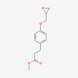Benzenepropanoic acid, 4-(oxiranylmethoxy)-, methyl ester