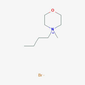 molecular formula C9H20BrNO B1590344 4-Butyl-4-methylmorpholin-4-ium bromide CAS No. 75174-77-5