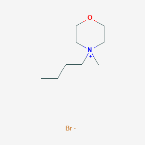 molecular formula C9H20BrNO B1590344 N-丁基-N-甲基吗啉溴化物 CAS No. 75174-77-5