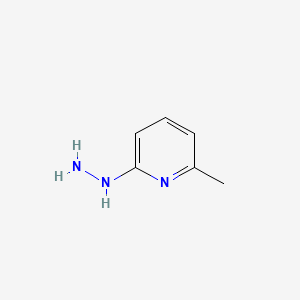 molecular formula C6H9N3 B1590354 2-Hydrazinyl-6-methylpyridine CAS No. 5315-24-2