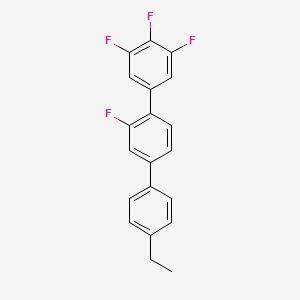 1,1':4',1''-Terphenyl, 4''-ethyl-2',3,4,5-tetrafluoro-