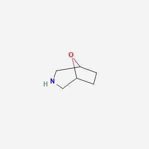 molecular formula C6H11NO B1590367 8-Oxa-3-azabicyclo[3.2.1]octane CAS No. 280-13-7