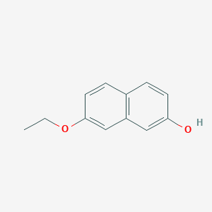 molecular formula C12H12O2 B1590377 7-乙氧基-2-萘酚 CAS No. 57944-44-2