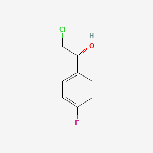 molecular formula C8H8ClFO B1590382 (R)-2-Chloro-1-(4-fluorophenyl)ethanol CAS No. 126534-43-8
