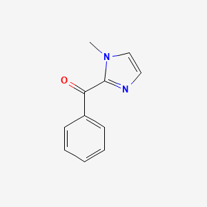 molecular formula C11H10N2O B1590383 (1-甲基-1H-咪唑-2-基)(苯基)甲酮 CAS No. 30148-17-5