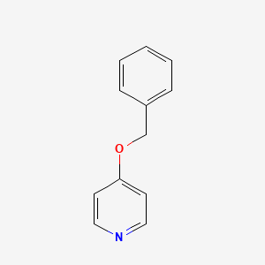 molecular formula C12H11NO B1590385 4-(苄氧基)吡啶 CAS No. 49826-70-2