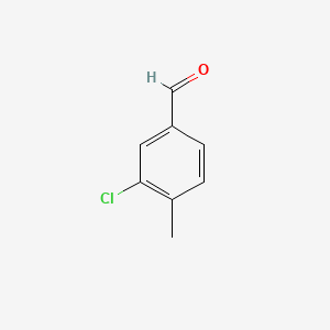 molecular formula C8H7ClO B1590390 3-氯-4-甲基苯甲醛 CAS No. 3411-03-8